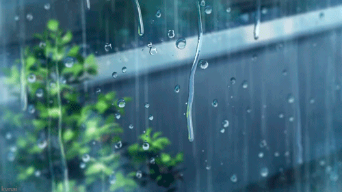 バス停 — ANIME SCENERY: Rain ☔️
