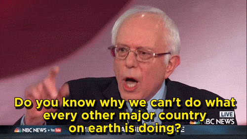 yahoonews:Bernie on the corruption of the campaign system 