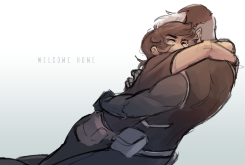 noct-art:I’m so wrecked by The Hug™.