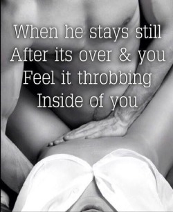 Something is so incredibly hot when a man&rsquo;s hand is on your lower stomach while he cums inside you&hellip;