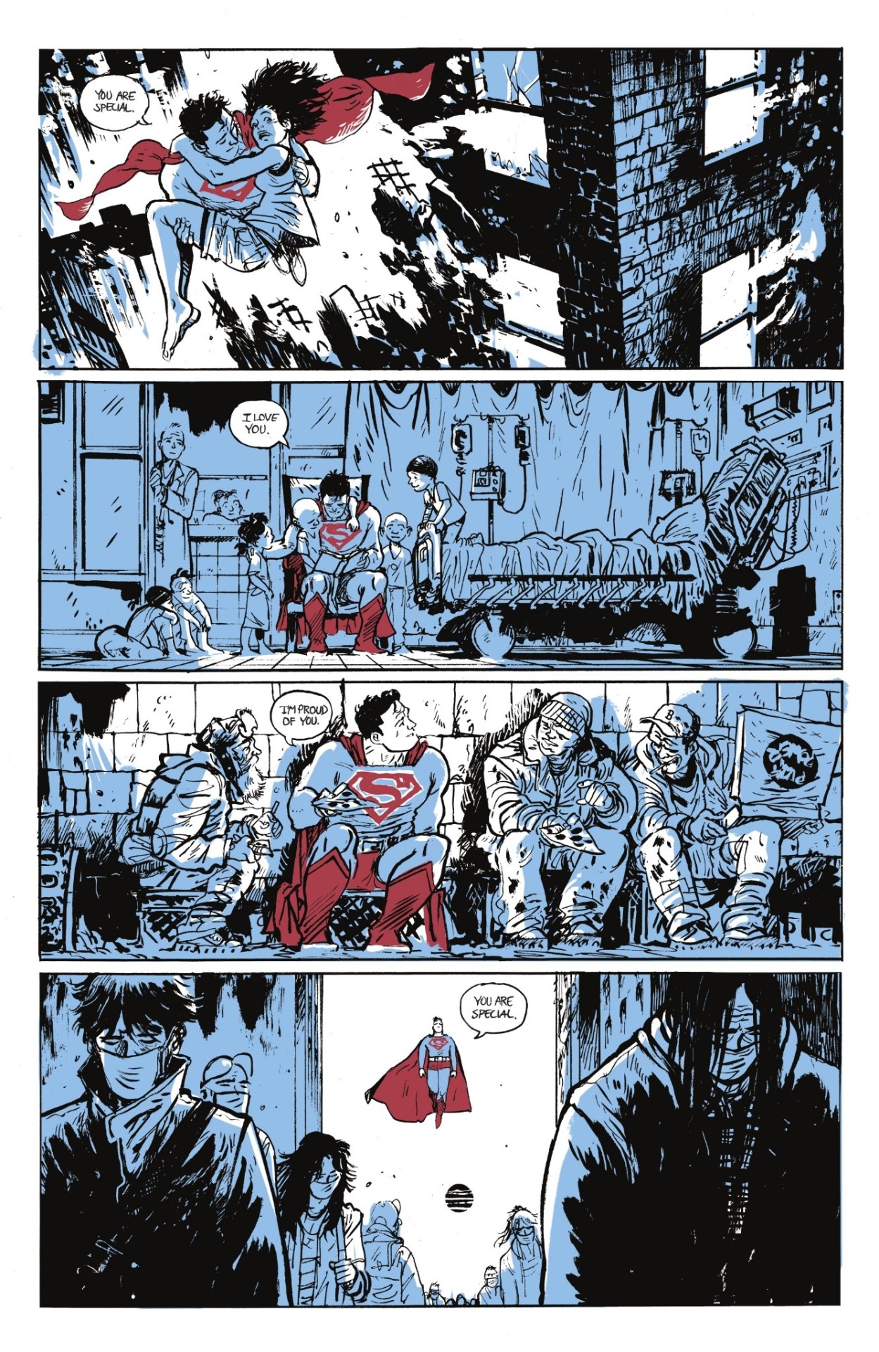sunder-the-gold:userpoisonivy:Superman: Red And Blue #05