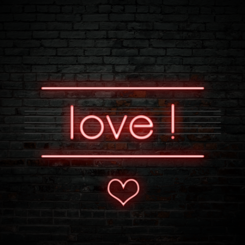 。・ template psd one hundred seven by templatepsds ゜+.*-`. info .’-+ here is a neon light text templa