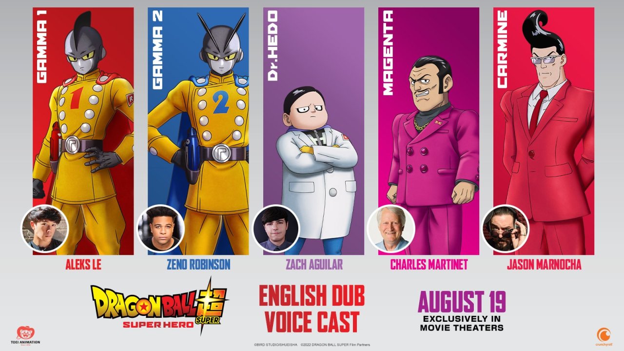 Dragon Ball Super: SUPER HERO English Dub release date