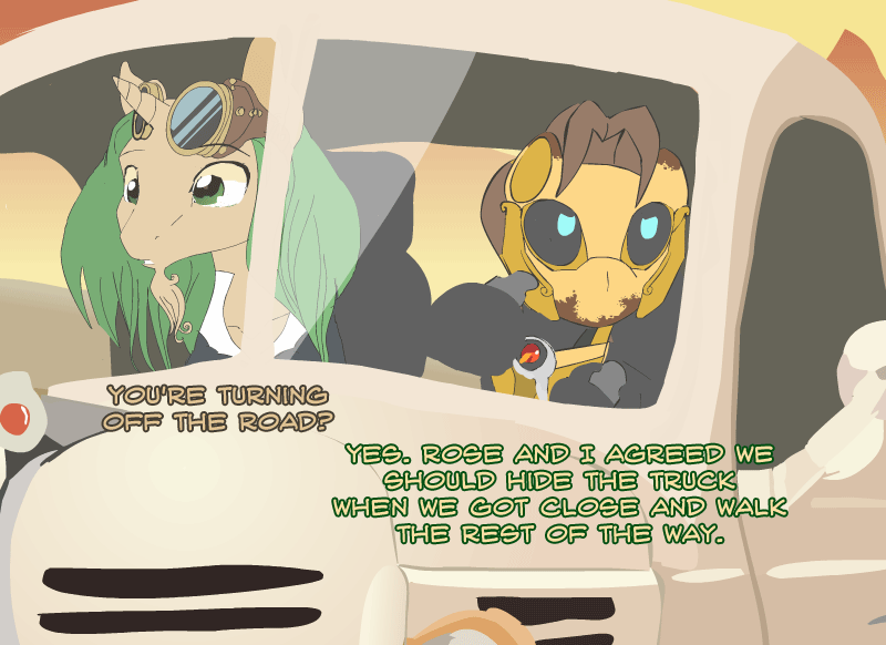 ask-omegacoder:  Road trip over!We Repair Ponies #124  Ooo~!