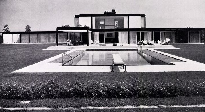 German Postwar Modern — Villa (1960-65) near Jussy, Switzerland, by...