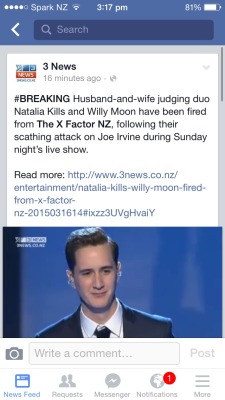 diancie:  sappling:vfilthy:  Natalia Kills and her ugly boyfriend have been fired from XFactor NZ. Choice  🙌  