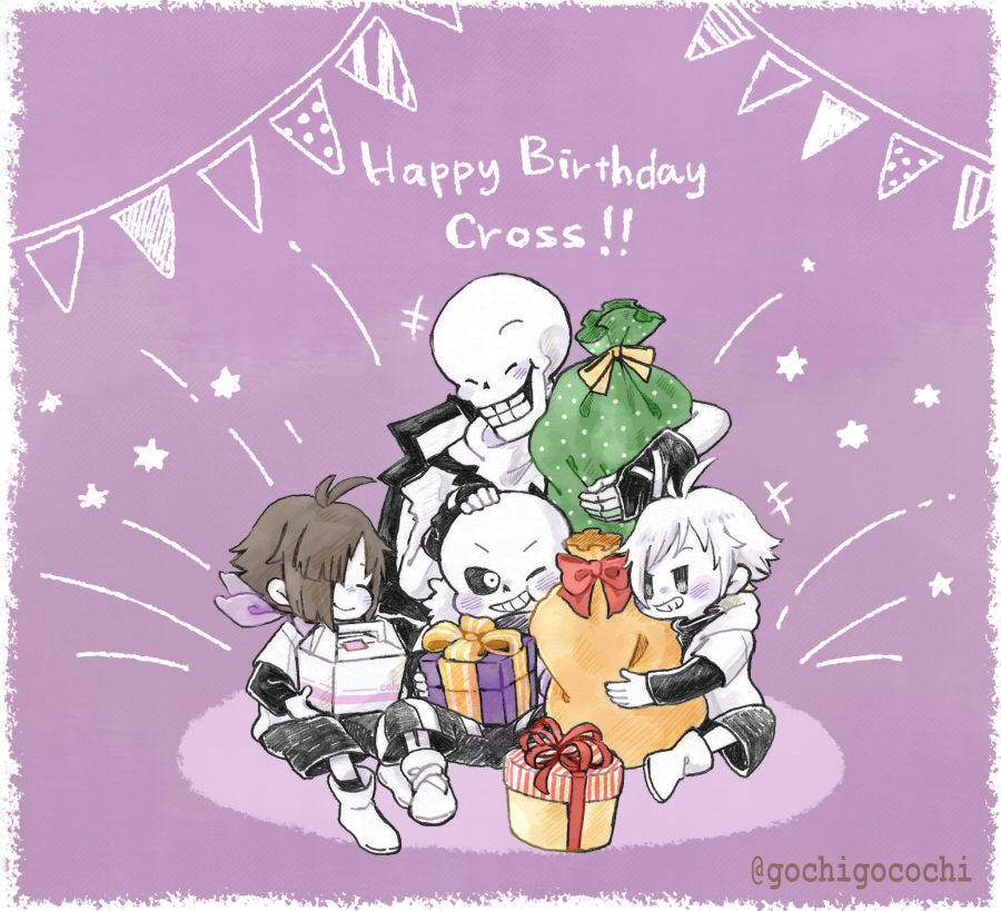 Happy birthday cross sans! : r/Undertale