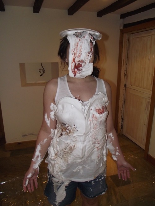 wampicsandgifs:  Kacie James - Messy T-shirt adult photos