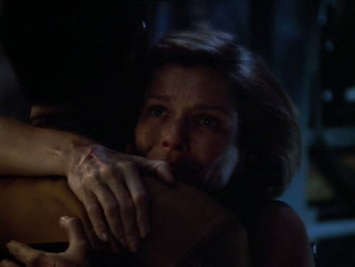 startrekhugs:Best Friend Hugs[Image: Eight hugs - Jake and Nog, Tuvok and Janeway, Miles and Julian,