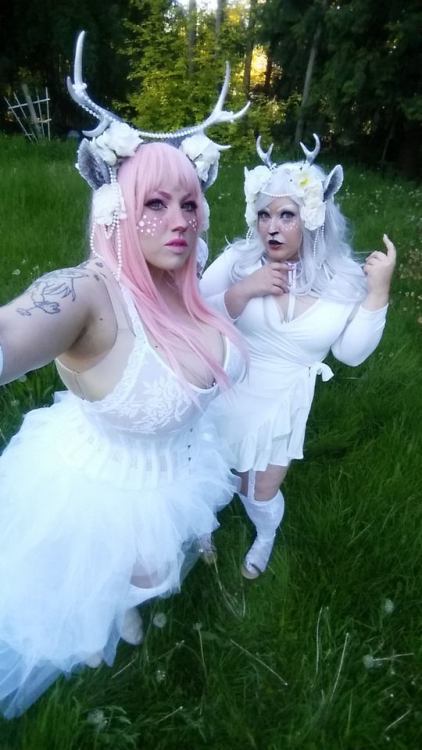 Sex amy-villainous:  Dolli Haze and I fauning pictures