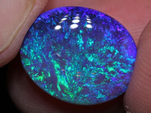 xysciences: Black opal, more rare than diamond.  