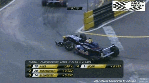 iwillbepopular: 2014 Macau Grand Prix - Max Verstappen Crash