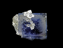 hematitehearts:  Fluorite & QuartzLocality: 