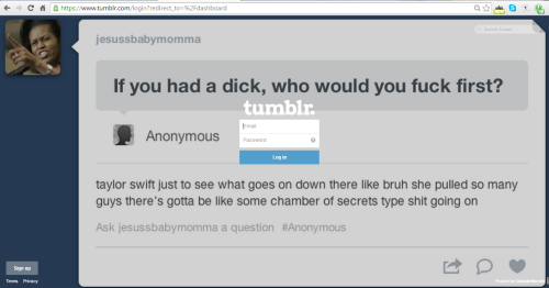 jesussbabymomma:  why am i on the tumblr login page how did this occur