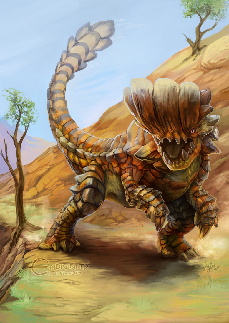 endivinity:  All four Monster Hunter paintings! Y’know. just in case you missed