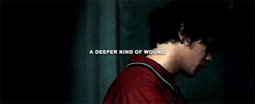 thehundredbellarke - & trying to salve each other’s wounds...