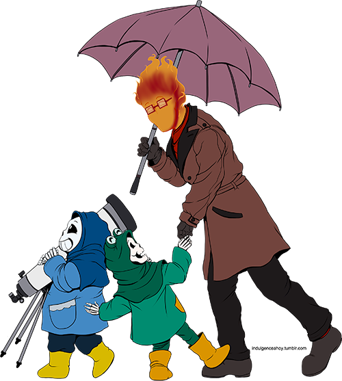 indulgenceahoy:  Here, have a transparent skele family for your dash needs.  (Please don’t remove th