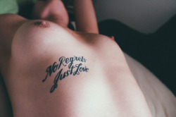 ajgarciadiary:  No Regrets  Visions of a
