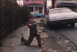 Karate Stance photo by Mark Cohen, 1977 via: