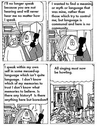 cedarish:suckerfields:

kathyack-blog-blog:

(from Don Quixote) #jfc#collage#comic strip#words