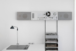 Braun L 450 flat loudspeakers, TG 60 reel-to-reel tape recorder &amp; TS 45 control unitDesigned by Dieter Rams, 1962-64