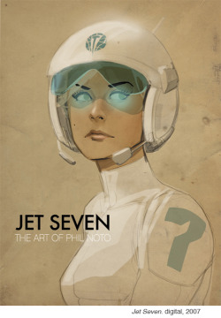 Jet Seven illustration by Phil Noto, 2007