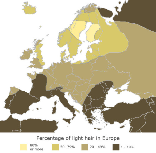 Sex The Blonde Map of Europe via Strange Maps pictures