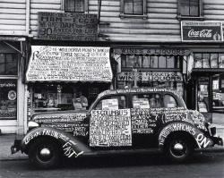 Yes, Columbus did discover America! photo by  John Gutmann, 1938