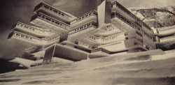 Projet pour un hôpital en montagne designed by Maurizio Sacripanti around 1966 via: wannes deprez