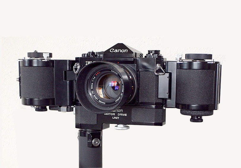 Canon F-1 &amp; 250 exp. Bulk film Back found: mir.com.my &amp; Sixtyfour