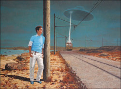 Flying Saucer Attacks Tram by: Andreas M.