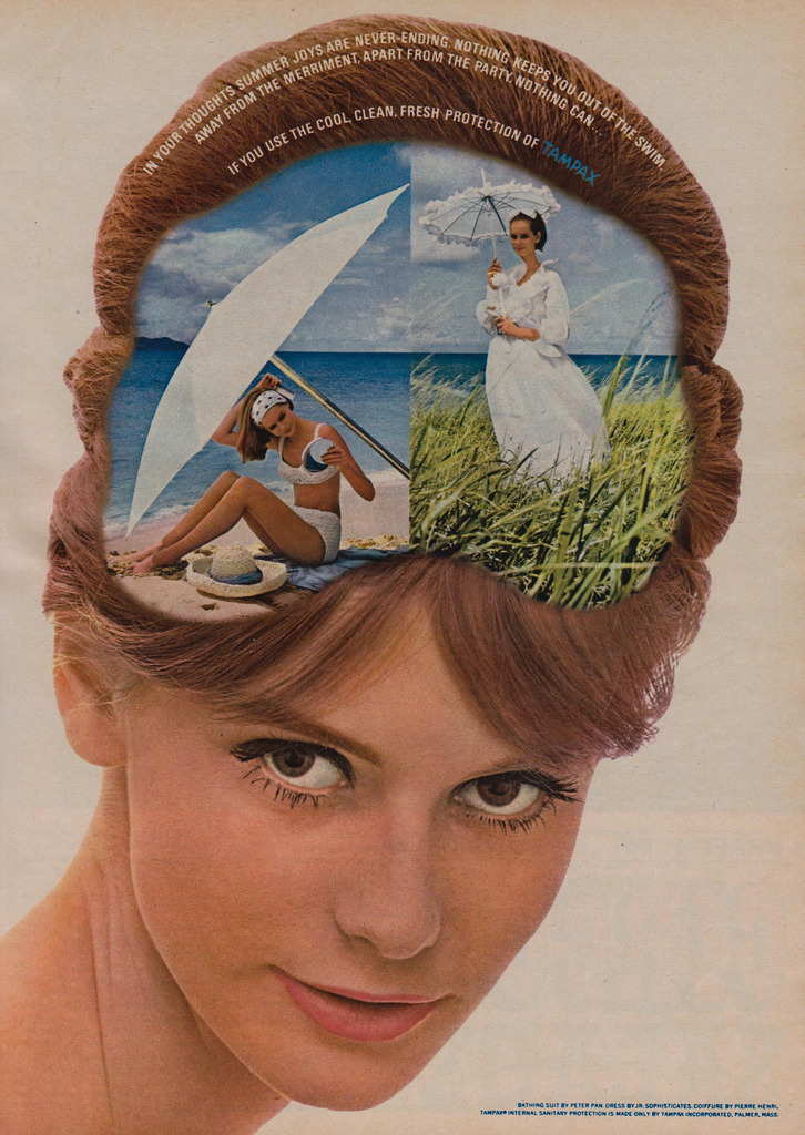 If You Use The Cool, Clean, Fresh Protection of Tampax via: What Makes The Pie Shops