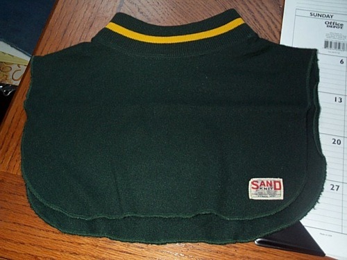 Circa 1960s Green Bay Packers Team Issued Dickey Vest - eBay (item 250200634423 end time Jan-06-08 18:00:00 PST)