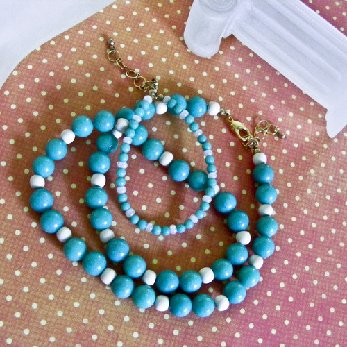 Turquoise Wood