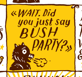 Free PDF of Ray Fenwick’s “Truth Bear” comic that ran in Mome