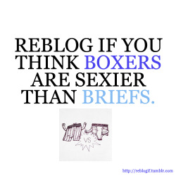 bornwithglitter:  gyllenbeard:  takemetogallifrey:  (via letswatchthiscityburn, reblogif)  On any gender or lack thereof.  BOXER BRIEFS ARE BETTER THEN EITHER OF THEM. [Also regardless of gender.]  I AGREE WITH BOXER BRIEFS.