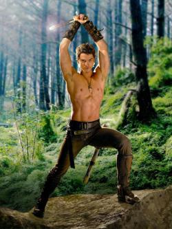 Chris Horner, an Australian man playing Richard Rahl from The Sword of Truth series&hellip;.I&rsquo;m in love!
