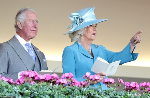 camillasgirl: The Prince of Wales and The Duchess of Cornwall attend day 1 of Royal Ascot, 14.06.202