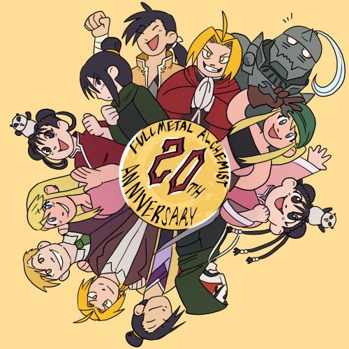 humming-fly:happy 20th anniversary to the best manga ever written!!! crazy to think that franchise h