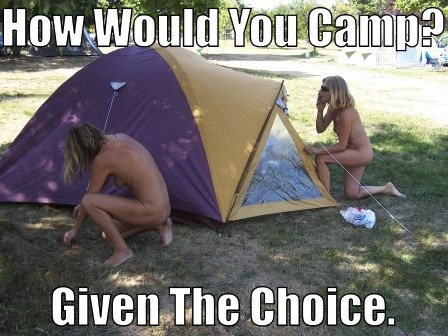 XXX nudienews:  madeinthenude:  Natural Camping. photo