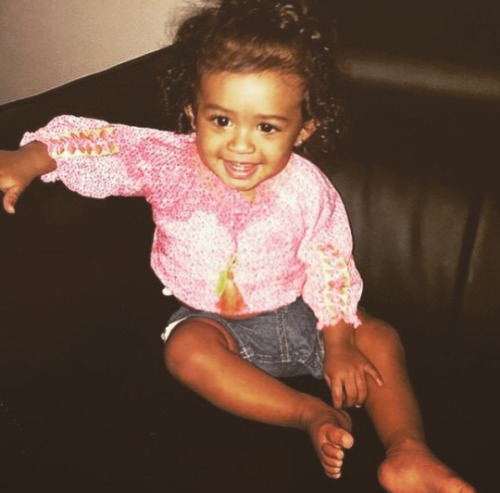 ROYALITY BROWN, Chris Brown’s daughter.