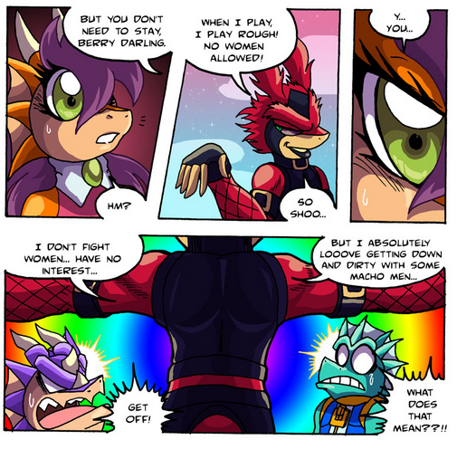 wulphire:  I was catching up on my favorite web comic until I saw this ….. 