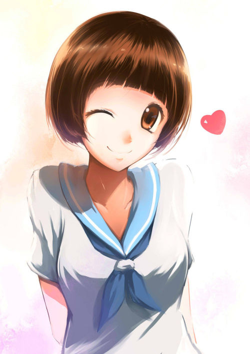sokak:  【二次元】ショートヘアの女の子の画像ください - がぞ～速報