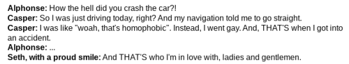I Went On A Speed Run Of Generating Incorrect Quotes With Me Alphonse And Seth And I Feel Like They're