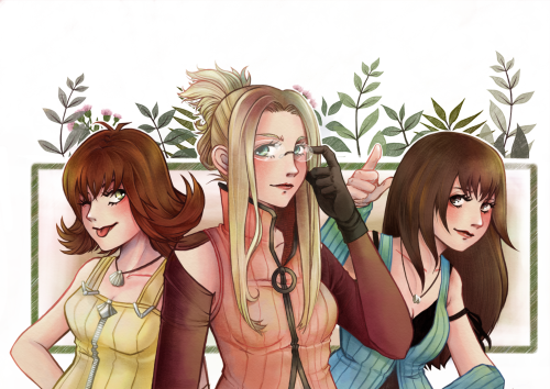 Final Fantasy VIII Girls - Can you tell who’s my fave ? ♥