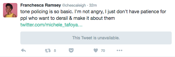 chescaleigh:  public-rhetoric:  @chescaleigh is always dealing with some BS from