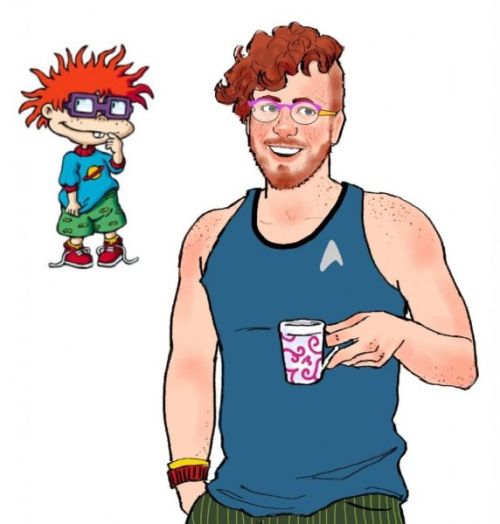 its-never-been-easy:padaleckifarts:‘Hey Arnold’ and ‘Rugrats’ characters as imagined in their 20s by