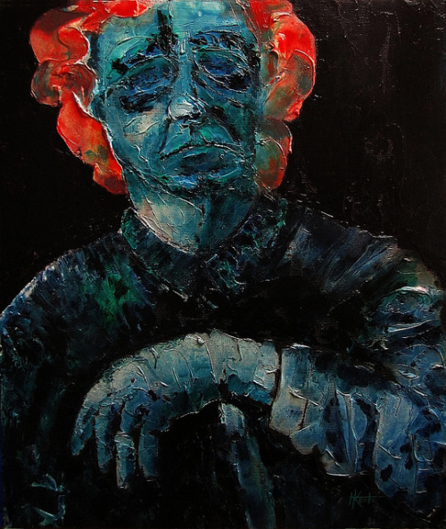 sentives:  Brett Whiteley holds court by Harry Kent on Flickr. 