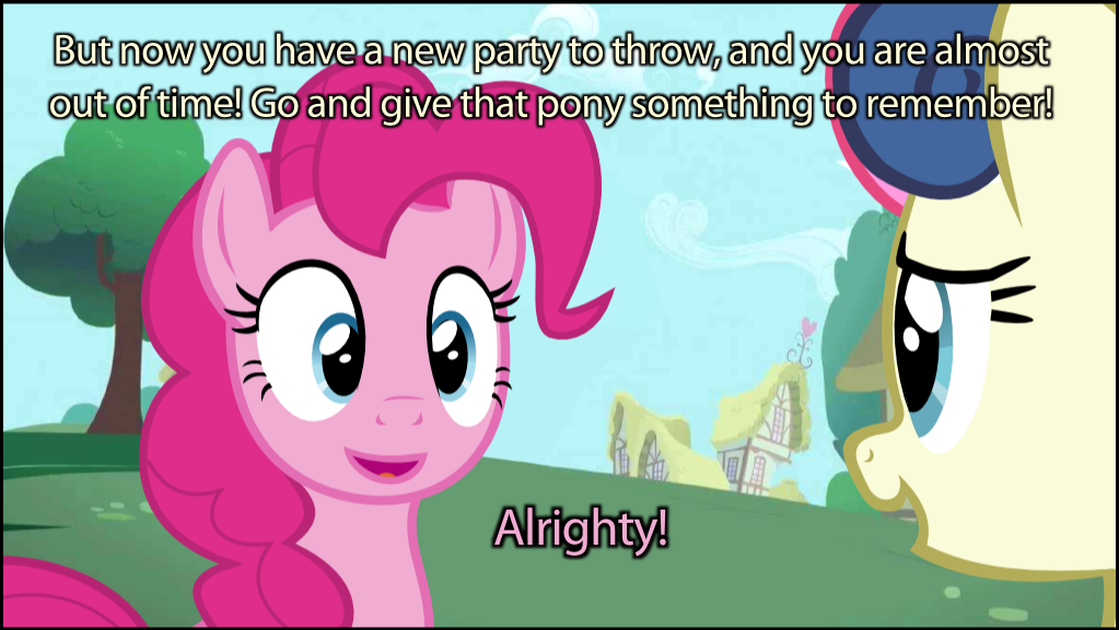 heartstringscomic:  (&frac34;) She understands the situation.  Silly Pinkie xp