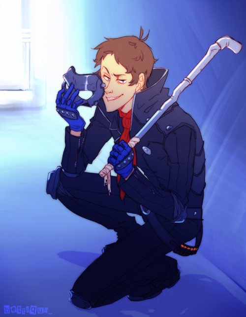wassup, persona…!(aka, i wanted to draw one fave in another fave’s clothes )